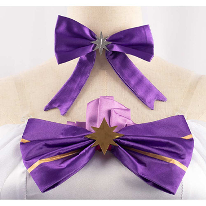 Honkai: Star Rail Game Robin Women Purple Dress Party Carnival Halloween Cosplay Costume