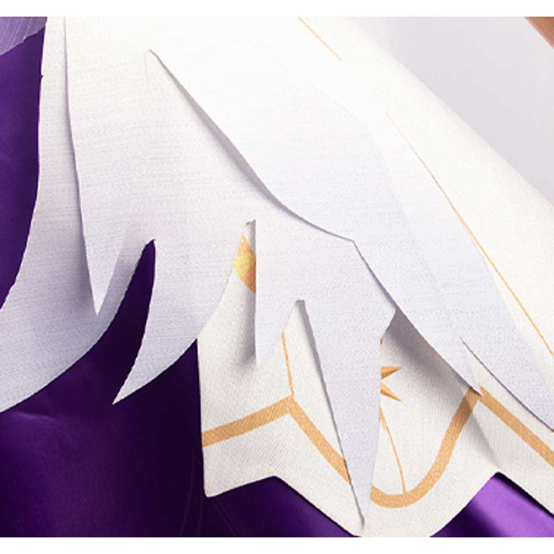 Honkai: Star Rail Game Robin Women Purple Dress Party Carnival Halloween Cosplay Costume