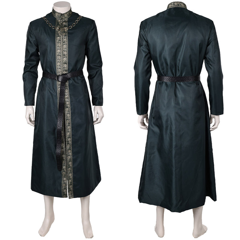 House of the Dragon TV Aegon Targaryen Coat With Belt Party Carnival Halloween Cosplay Costume