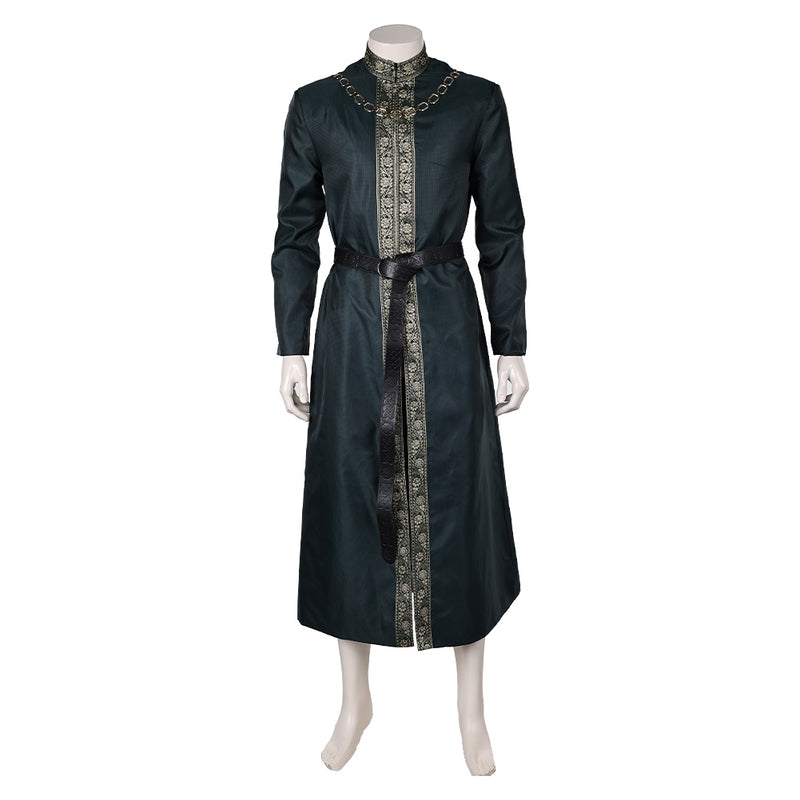 House of the Dragon TV Aegon Targaryen Coat With Belt Party Carnival Halloween Cosplay Costume