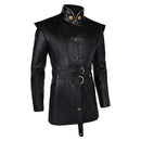 House of the Dragon TV Aemond Targaryen Black Coat With Belt Party Carnival Halloween Cosplay Costume