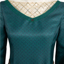 House of the Dragon TV Alicent Hightower Women Green Dress Outfits Cosplay Costume