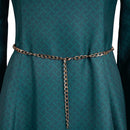 House of the Dragon TV Alicent Hightower Women Green Dress Outfits Cosplay Costume