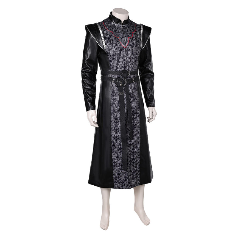 House of the Dragon TV Daemon Targaryen Black Outfit Party Carnival Halloween Cosplay Costume