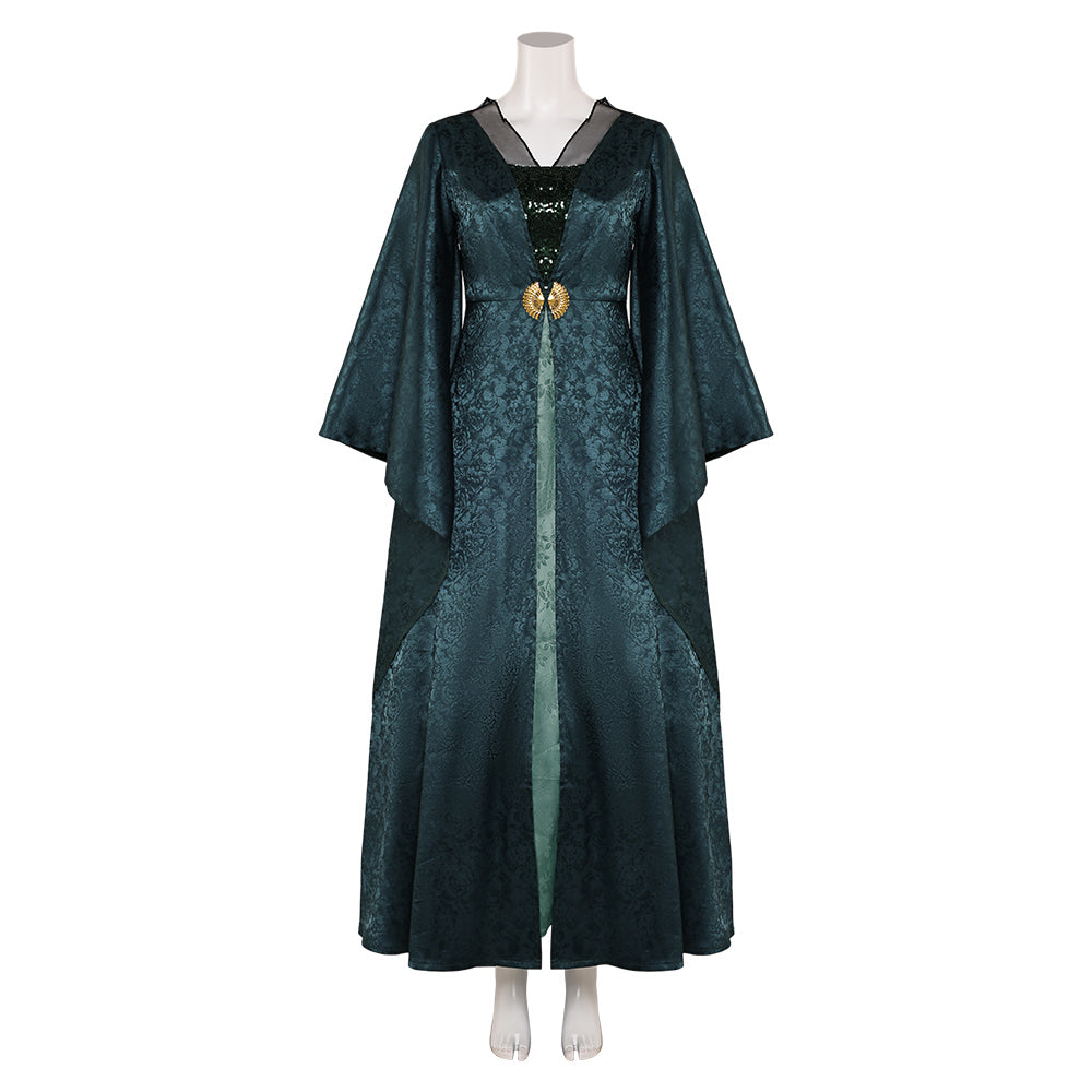 House of the Dragon Helaena Targaryen Women Green Dress Party Carnival Halloween Cosplay Costume House of the Dragon Helaena Targaryen Women Green Dress Party Carnival Halloween Cosplay Costume