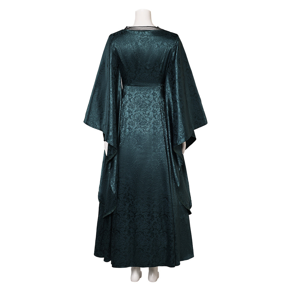 House of the Dragon Helaena Targaryen Women Green Dress Party Carnival Halloween Cosplay Costume House of the Dragon Helaena Targaryen Women Green Dress Party Carnival Halloween Cosplay Costume