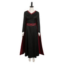House of the Dragon TV Princess Rhaenys Targaryen Women Black Dress With Cloak Cosplay Costume