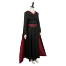 House of the Dragon TV Princess Rhaenys Targaryen Women Black Dress With Cloak Cosplay Costume