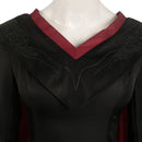 House of the Dragon TV Princess Rhaenys Targaryen Women Black Dress With Cloak Cosplay Costume