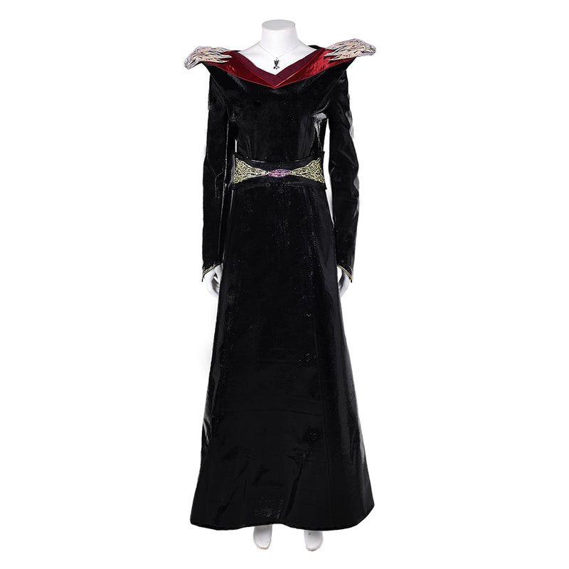 House of the Dragon TV Rhaenys Targaryen Women Black Dress Party Carnival Halloween Cosplay Costume