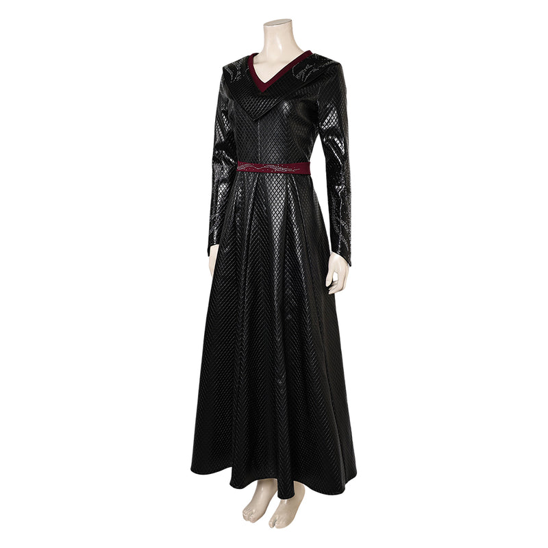 House of the Dragon TV Rhaenys Targaryen Women Black Outfit Party Carn