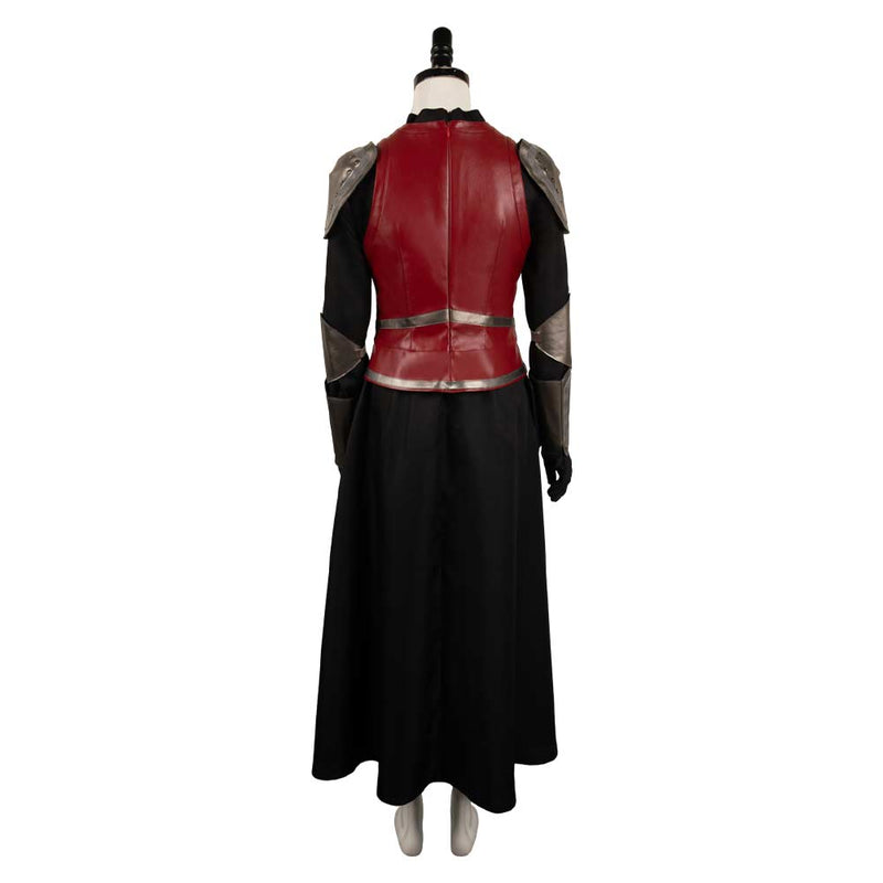 House of the Dragon TV Rhaenys Targaryen Women Red Outfit Party Carnival Halloween Cosplay Costume