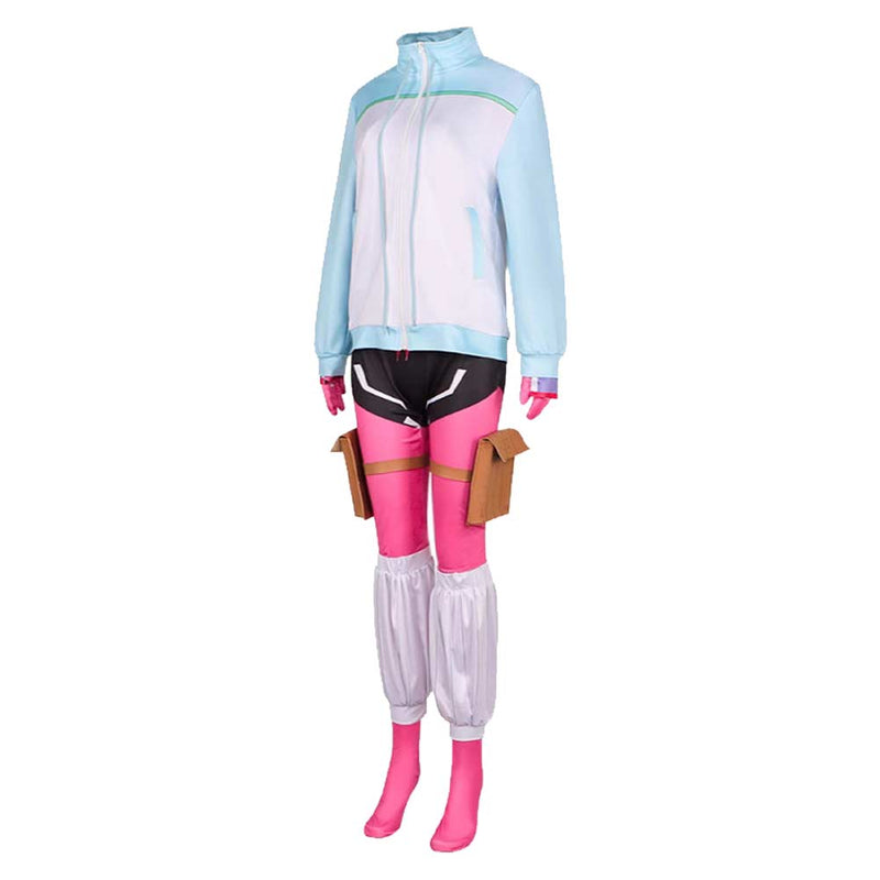 I'm Living with an Otaku NEET Kunoichi!? Shizuri Ideura Women Blue Outfit Cosplay Costume