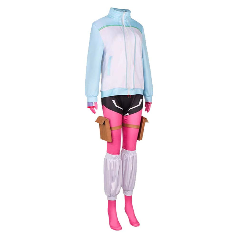 I'm Living with an Otaku NEET Kunoichi!? Shizuri Ideura Women Blue Outfit Cosplay Costume