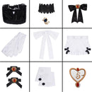 Identity V Scarlet Priestess Women Black Maid Dress Carnival Halloween Cosplay Costume