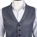 IF Movie Cal The Man Upstairs Grey Suit Party Carnival Halloween Cosplay Costume