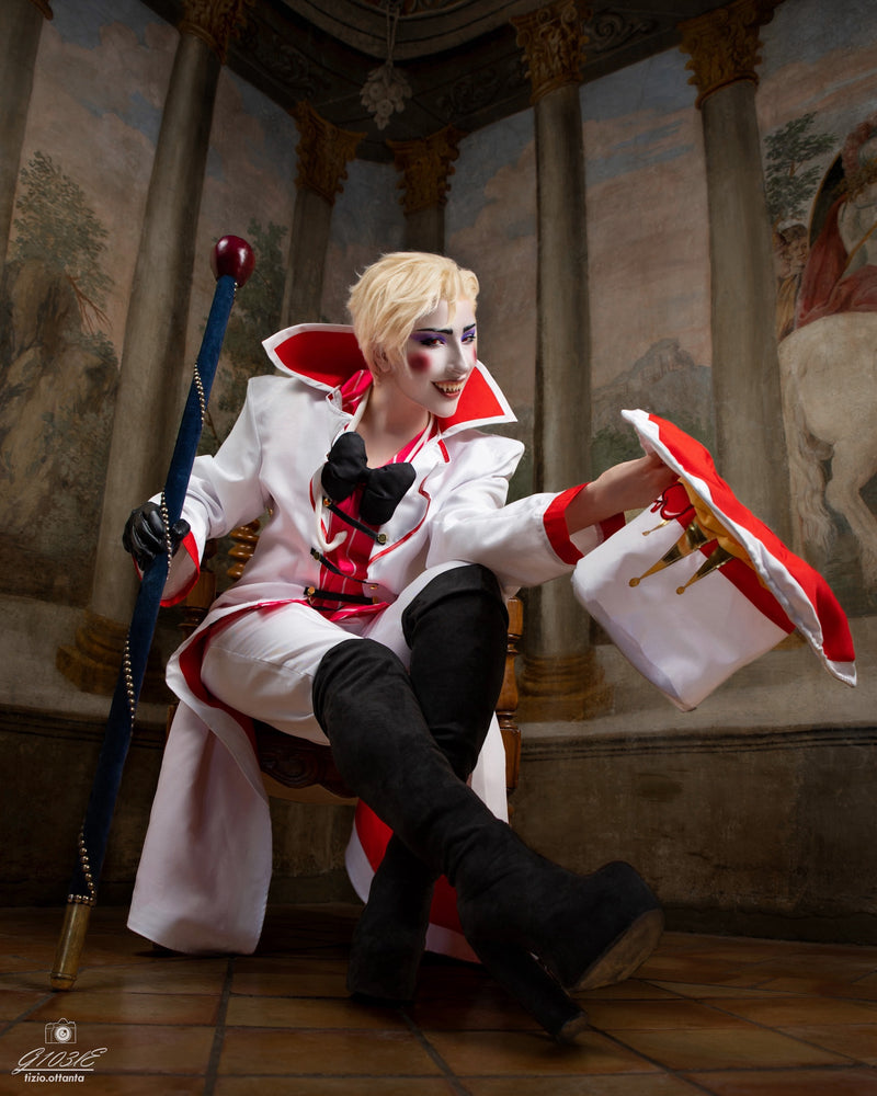 Hazbin Hotel 2024 Lucifer Morningstar Party Carnival Halloween Cosplay Costume