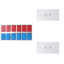 Imperial Officer Captain Major Admiral Rank Insignia Emblem Set Cosplay Accessories Props