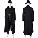 In the Lost Lands Boyce Black Outfit With Hat Carnival Halloween Cosplay Costume