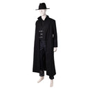 In the Lost Lands Boyce Black Outfit With Hat Carnival Halloween Cosplay Costume