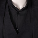 In the Lost Lands Boyce Black Outfit With Hat Carnival Halloween Cosplay Costume