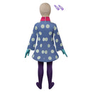 Inside Out Movie Envy Kids Children Blue Dress Party Carnival Halloween Cosplay Costume