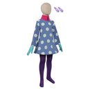 Inside Out Movie Envy Kids Children Blue Dress Party Carnival Halloween Cosplay Costume