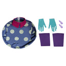 Inside Out Movie Envy Kids Children Blue Dress Party Carnival Halloween Cosplay Costume