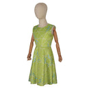 Inside Out Movie Joy Kids Children Green Dress Party Carnival Halloween Cosplay Costume