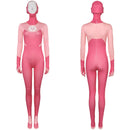Invincible 2024 Atom Eve Women Pink Jumpsuit Party Carnival Halloween Cosplay Costume