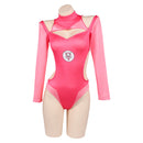 Invincible Atom Eve Women Pink One-piece Swimsuit Cosplay Costume Outfits Halloween Carnival Suit