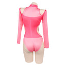 Invincible Atom Eve Women Pink One-piece Swimsuit Cosplay Costume Outfits Halloween Carnival Suit