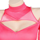 Invincible Atom Eve Women Pink One-piece Swimsuit Cosplay Costume Outfits Halloween Carnival Suit