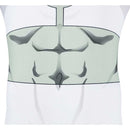 Invincible Conquest White Jumpsuit Carnival Halloween Cosplay Costume