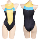 Invincible Mark Grayson Blue Yellow One-piece Suimsuit Carnival Halloween Cosplay Costume