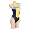 Invincible Mark Grayson Blue Yellow One-piece Suimsuit Carnival Halloween Cosplay Costume