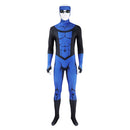 Invincible Mark Grayson Jumpsuit Blue Outfit Carnival Halloween Cosplay Costume