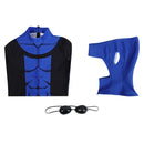 Invincible Mark Grayson Jumpsuit Blue Outfit Carnival Halloween Cosplay Costume