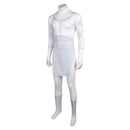 Invincible Mark Grayson White Jumpsuit Combat Suit Carnival Halloween Cosplay Costume