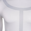 Invincible Mark Grayson White Jumpsuit Combat Suit Carnival Halloween Cosplay Costume