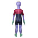 Invincible Omni-Man Oliver Grayson Kids Children Purple Jumpsuit Carnival Halloween Cosplay Costume