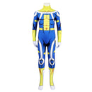 Invincible The Immortal Kids Children Blue Jumpsuit Carnival Halloween Cosplay Costume