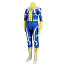Invincible The Immortal Kids Children Blue Jumpsuit Carnival Halloween Cosplay Costume