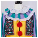 It Movie Pennywise Yellow Jumpsuit Party Carnival Halloween Cosplay Costume