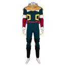 Izuku Midoriya Green Jumpsuit Full Set Outfit Party Carnival Halloween Cosplay Costume