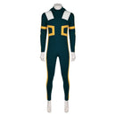 Izuku Midoriya Green Jumpsuit Full Set Outfit Party Carnival Halloween Cosplay Costume
