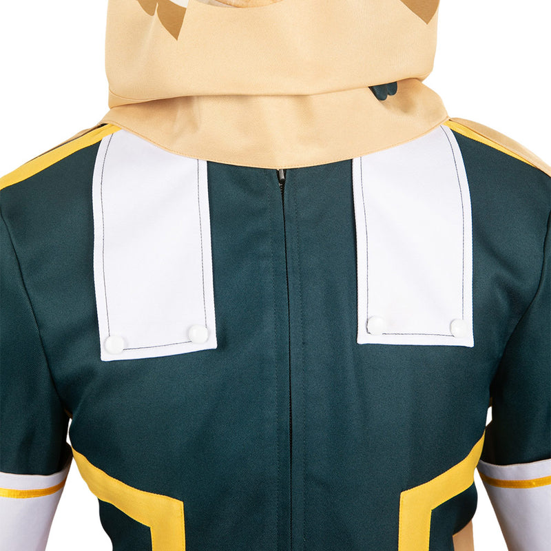 Izuku Midoriya Green Outfit Combat Suit Party Carnival Halloween Cosplay Costume