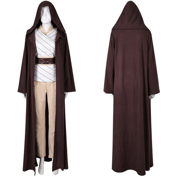 Jedi Master Indara Women Brown Outfit Party Carnival Halloween Cosplay Costume