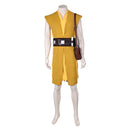 Jedi Master Kelnacca Yellow Outfit Party Carnival Halloween Cosplay Costume