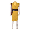 Jedi Master Kelnacca Yellow Outfit Party Carnival Halloween Cosplay Costume